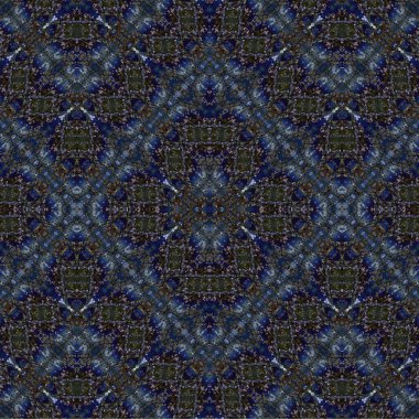 Kusursuz kaotik şablon. Soyut sanat geçmişi. Kusursuz bir doku. Modern arka plan. Mandala