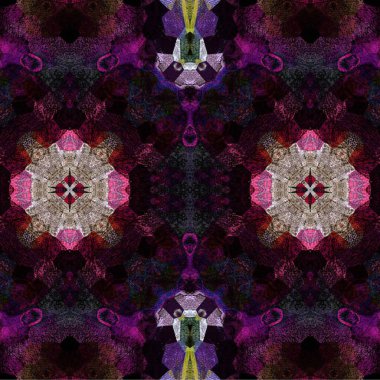 Kusursuz kaotik şablon. Soyut moda arka planı. Kusursuz bir doku. Modern arka plan. Kaleydoskopik