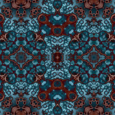 Kusursuz kaotik şablon. Soyut moda arka planı. Kusursuz bir doku. Modern arka plan. Kaleydoskopik