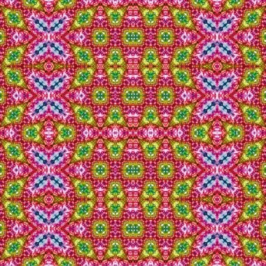 Kusursuz kaotik şablon. Soyut sanat geçmişi. Kusursuz bir doku. Modern arka plan. Mandala