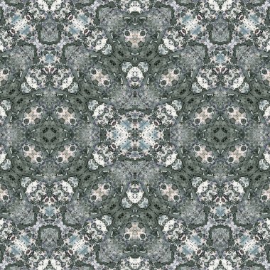 Kusursuz kaotik şablon. Soyut sanat geçmişi. Kusursuz bir doku. Modern arka plan. Mandala