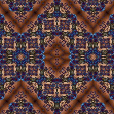 Kusursuz kaotik şablon. Soyut moda arka planı. Kusursuz bir doku. Modern arka plan. Kaleydoskopik