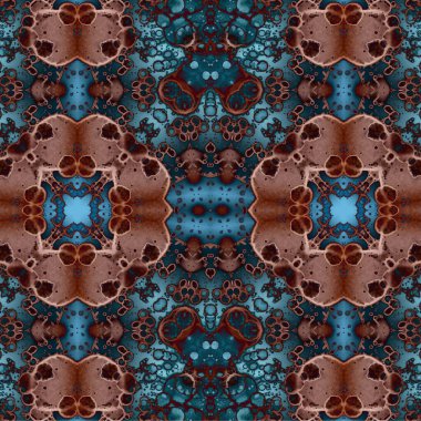 Kusursuz kaotik şablon. Soyut moda arka planı. Kusursuz bir doku. Modern arka plan. Kaleydoskopik