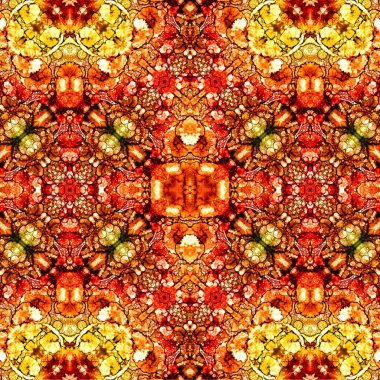 Seamless chaotic pattern. Abstract art background. Seamless texture. Modern background. Mandala