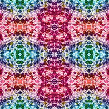 Kusursuz kaotik şablon. Soyut sanat geçmişi. Kusursuz bir doku. Modern arka plan. Mandala