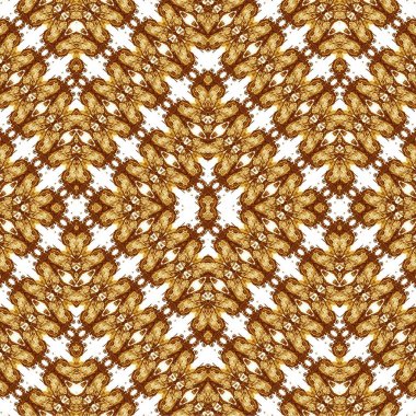 Kusursuz kaotik şablon. Soyut sanat geçmişi. Kusursuz bir doku. Modern arka plan. Mandala