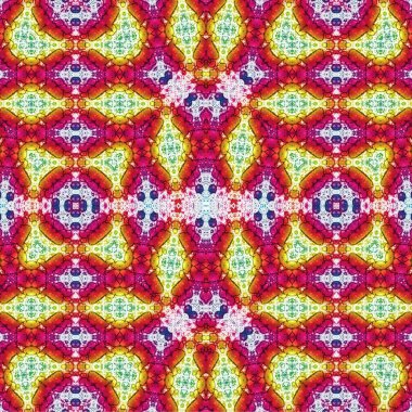 Kusursuz kaotik şablon. Soyut sanat geçmişi. Kusursuz bir doku. Modern arka plan. Mandala