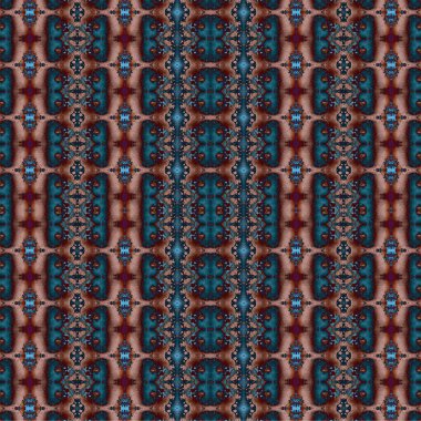 Kusursuz kaotik şablon. Soyut sanat geçmişi. Kusursuz bir doku. Modern arka plan. Mandala