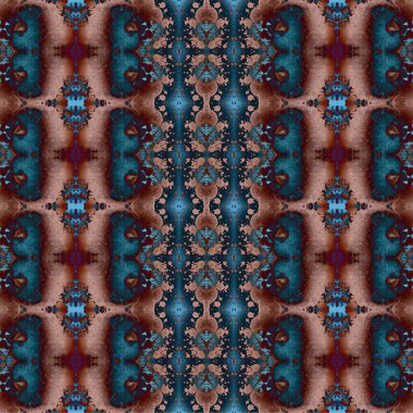 Kusursuz kaotik şablon. Soyut moda arka planı. Kusursuz bir doku. Modern arka plan. Kaleydoskopik