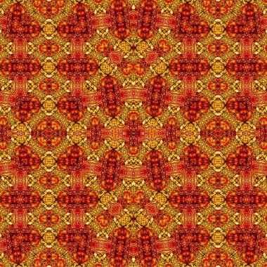 Kusursuz kaotik şablon. Soyut sanat geçmişi. Kusursuz bir doku. Modern arka plan. Mandala