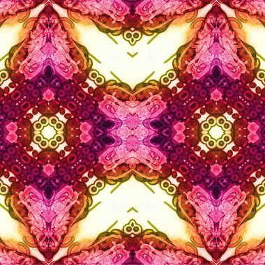 Kusursuz kaotik şablon. Soyut moda arka planı. Kusursuz bir doku. Modern arka plan. Kaleydoskopik