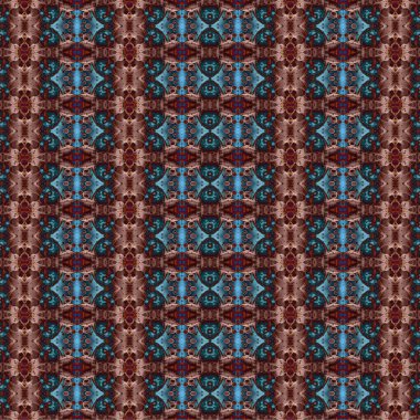 Kusursuz kaotik şablon. Soyut sanat geçmişi. Kusursuz bir doku. Modern arka plan. Mandala