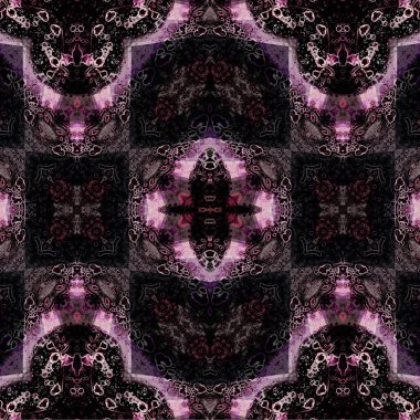 Kusursuz kaotik şablon. Soyut moda arka planı. Kusursuz bir doku. Modern arka plan. Kaleydoskopik