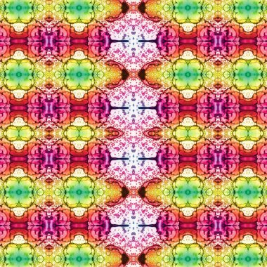 Kusursuz kaotik şablon. Soyut sanat geçmişi. Kusursuz bir doku. Modern arka plan. Mandala