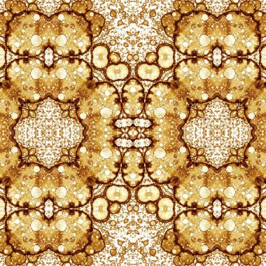 Kusursuz kaotik şablon. Soyut sanat geçmişi. Kusursuz bir doku. Modern arka plan. Mandala