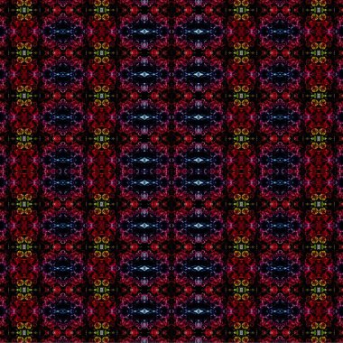 Kusursuz kaotik şablon. Soyut sanat geçmişi. Kusursuz bir doku. Modern arka plan. Mandala