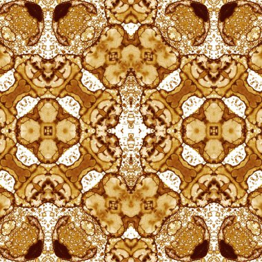 Kusursuz kaotik şablon. Soyut sanat geçmişi. Kusursuz bir doku. Modern arka plan. Mandala