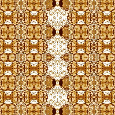 Kusursuz kaotik şablon. Soyut sanat geçmişi. Kusursuz bir doku. Modern arka plan. Mandala