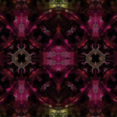 Kusursuz kaotik şablon. Soyut moda arka planı. Kusursuz bir doku. Modern arka plan. Kaleydoskopik