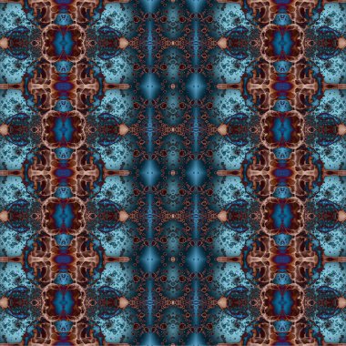 Kusursuz kaotik şablon. Soyut sanat geçmişi. Kusursuz bir doku. Modern arka plan. Mandala