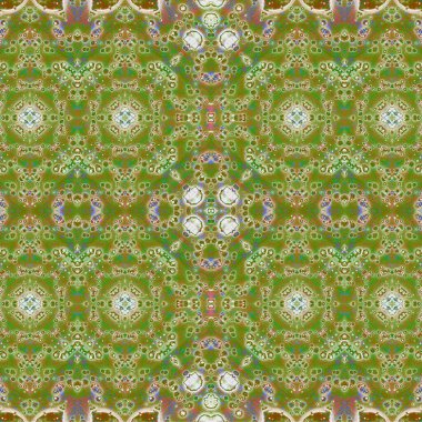 Kusursuz kaotik şablon. Soyut sanat geçmişi. Kusursuz bir doku. Modern arka plan. Mandala