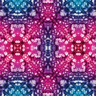 Kusursuz kaotik şablon. Soyut moda arka planı. Kusursuz bir doku. Modern arka plan. Kaleydoskopik