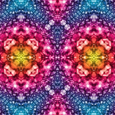 Kusursuz kaotik şablon. Soyut moda arka planı. Kusursuz bir doku. Modern arka plan. Kaleydoskopik