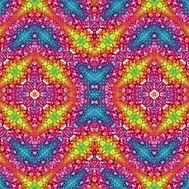 Kusursuz kaotik şablon. Soyut sanat geçmişi. Kusursuz bir doku. Modern arka plan. Mandala