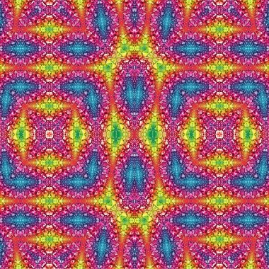 Kusursuz kaotik şablon. Soyut sanat geçmişi. Kusursuz bir doku. Modern arka plan. Mandala