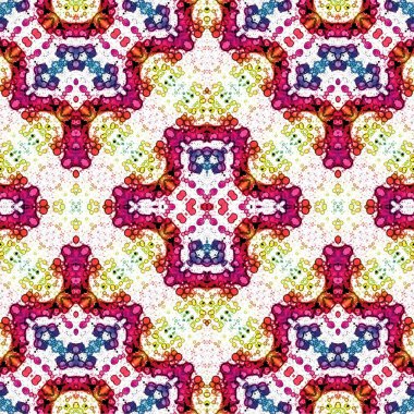 Kusursuz kaotik şablon. Soyut sanat geçmişi. Kusursuz bir doku. Modern arka plan. Mandala