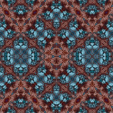 Kusursuz kaotik şablon. Soyut moda arka planı. Kusursuz bir doku. Modern arka plan. Kaleydoskopik