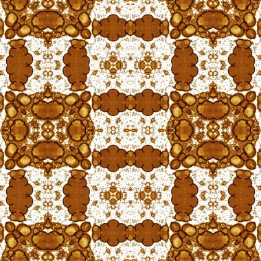 Kusursuz kaotik şablon. Soyut sanat geçmişi. Kusursuz bir doku. Modern arka plan. Mandala