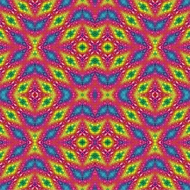 Kusursuz kaotik şablon. Soyut sanat geçmişi. Kusursuz bir doku. Modern arka plan. Mandala