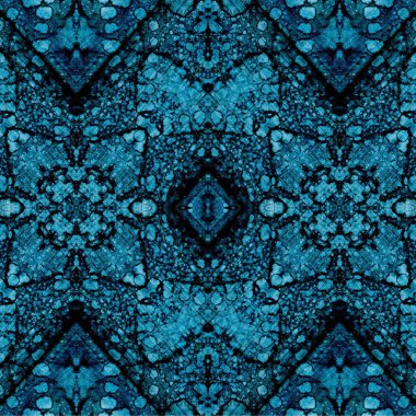 Kusursuz kaotik şablon. Soyut sanat geçmişi. Kusursuz bir doku. Modern arka plan. Mandala