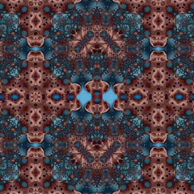 Kusursuz kaotik şablon. Soyut moda arka planı. Kusursuz bir doku. Modern arka plan. Kaleydoskopik