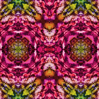 Kusursuz kaotik şablon. Soyut moda arka planı. Kusursuz bir doku. Modern arka plan. Kaleydoskopik