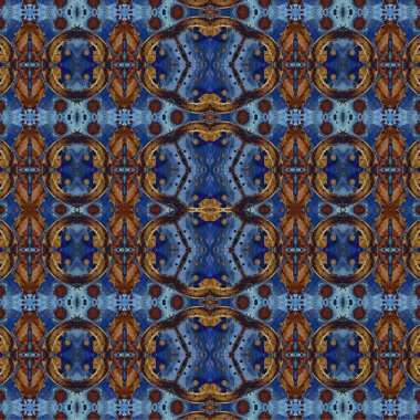 Kusursuz kaotik şablon. Soyut sanat geçmişi. Kusursuz bir doku. Modern arka plan. Mandala