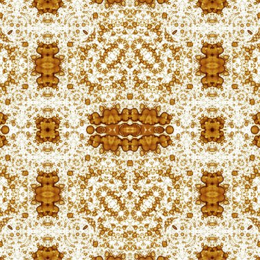 Kusursuz kaotik şablon. Soyut sanat geçmişi. Kusursuz bir doku. Modern arka plan. Mandala