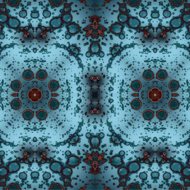 Kusursuz kaotik şablon. Soyut moda arka planı. Kusursuz bir doku. Modern arka plan. Kaleydoskopik