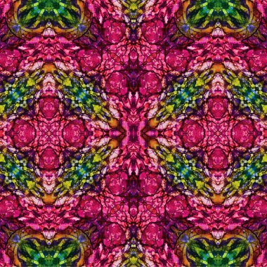 Seamless chaotic pattern. Abstract art background. Seamless texture. Modern background. Mandala