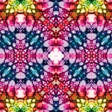 Kusursuz kaotik şablon. Soyut moda arka planı. Kusursuz bir doku. Modern arka plan. Kaleydoskopik