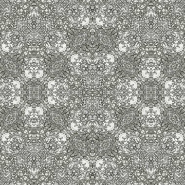 Kusursuz kaotik şablon. Soyut sanat geçmişi. Kusursuz bir doku. Modern arka plan. Mandala