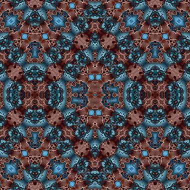 Seamless chaotic pattern. Abstract trendy background. Seamless texture. Modern background. Kaleidoscopic