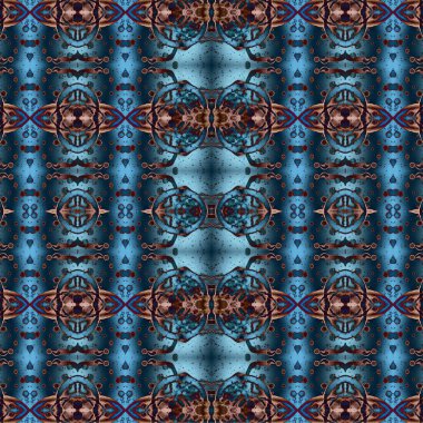 Kusursuz kaotik şablon. Soyut moda arka planı. Kusursuz bir doku. Modern arka plan. Kaleydoskopik