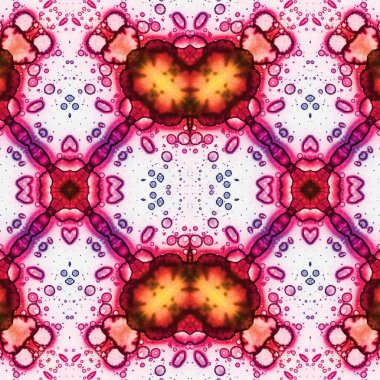 Kusursuz kaotik şablon. Soyut moda arka planı. Kusursuz bir doku. Modern arka plan. Kaleydoskopik