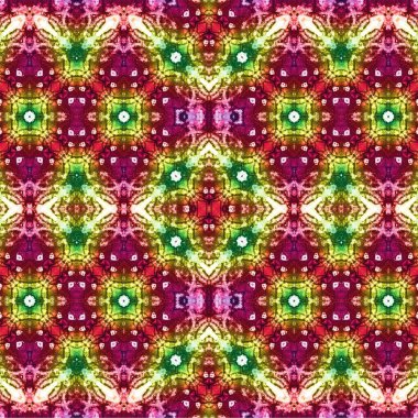 Kusursuz kaotik şablon. Soyut sanat geçmişi. Kusursuz bir doku. Modern arka plan. Mandala