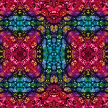 Seamless chaotic pattern. Abstract trendy background. Seamless texture. Modern background. Kaleidoscopic