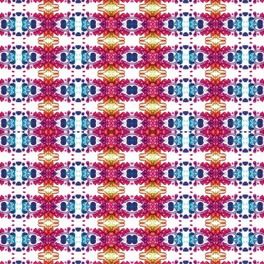 Kusursuz kaotik şablon. Soyut sanat geçmişi. Kusursuz bir doku. Modern arka plan. Mandala