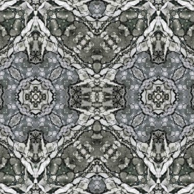 Kusursuz kaotik şablon. Soyut moda arka planı. Kusursuz bir doku. Modern arka plan. Kaleydoskopik