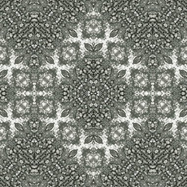 Kusursuz kaotik şablon. Soyut sanat geçmişi. Kusursuz bir doku. Modern arka plan. Mandala